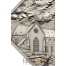 Palau AUGSBURG CATHEDRAL PROPHET JONAH $10 Series SACRED ART Silver coin 2012 Antique finish Stained Glass 1.6 oz